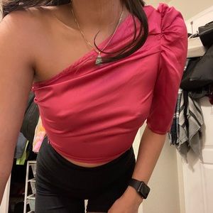 NastyGal One shoulder top